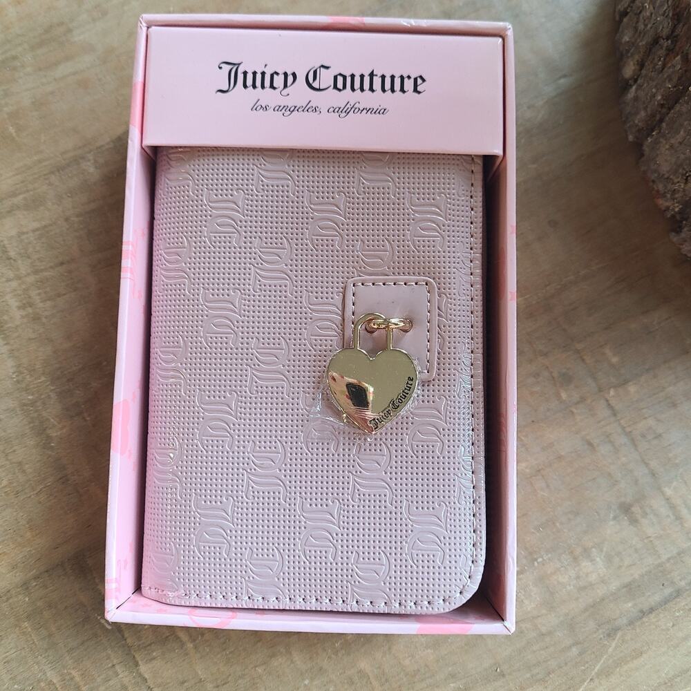 Juicy Couture Simply Perfect Everything Bifold Wallet‎ NEW Dusty Blush PINK